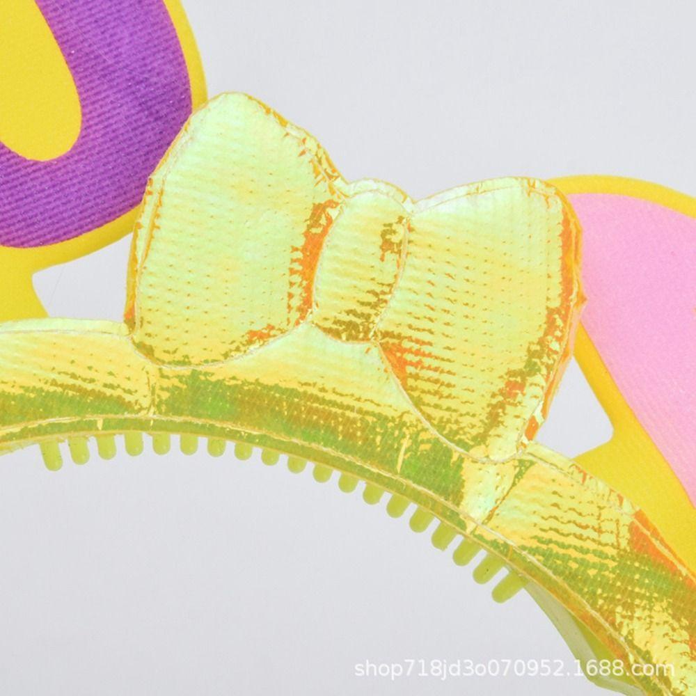 Băng Đô Cài Tóc Hình Vương Miện Bằng Nhựa Mừng Năm Mới 15H