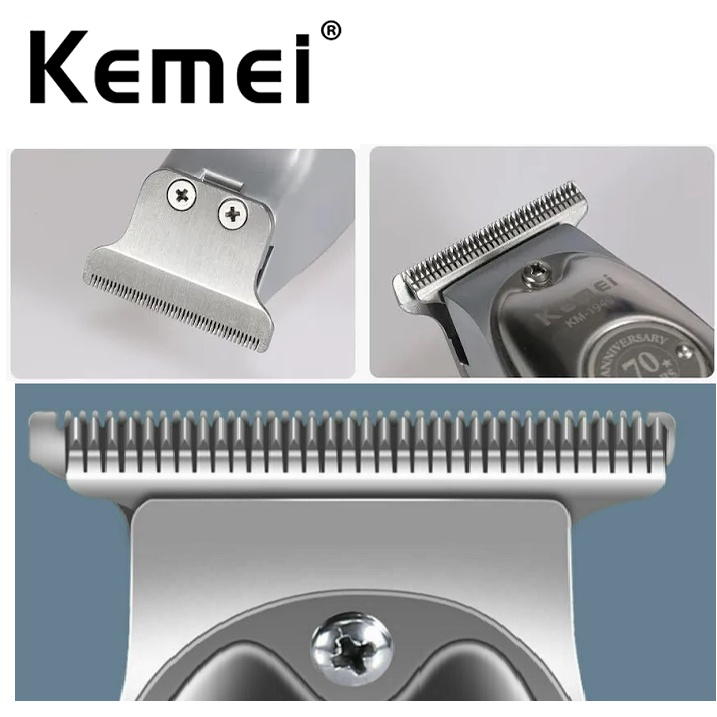 Bộ Lưỡi Thay Thế Cho Các Loại Tông Đơ Chấn Viền Kemei 5021 , 5027, 1949