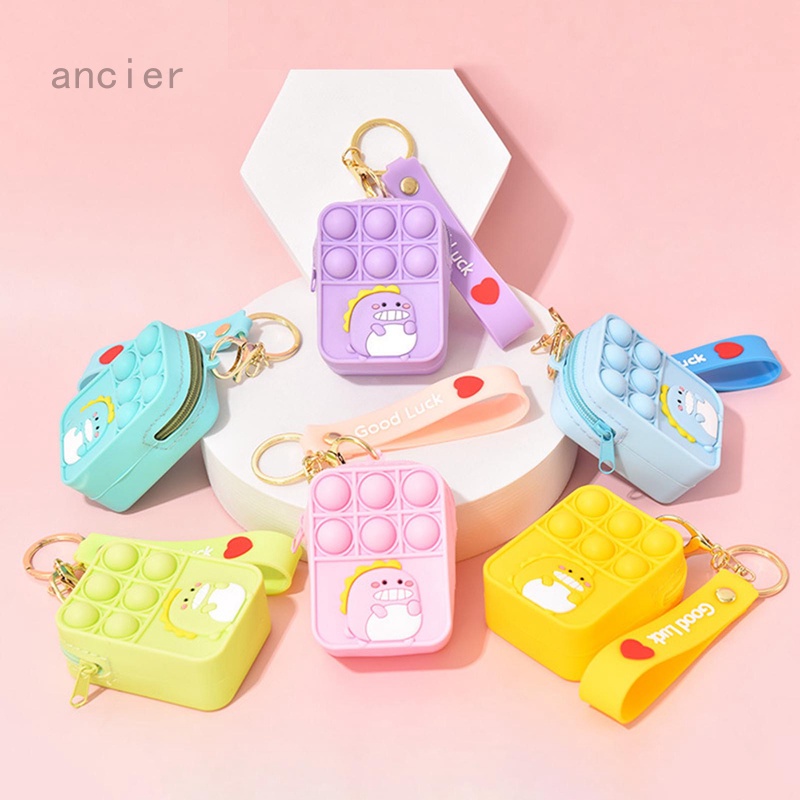 Ví Đựng Tiền Xu Pokemon Đồ Chơi Fidget Spinner HìNh Bong BóNg GiúP GiảM Stress