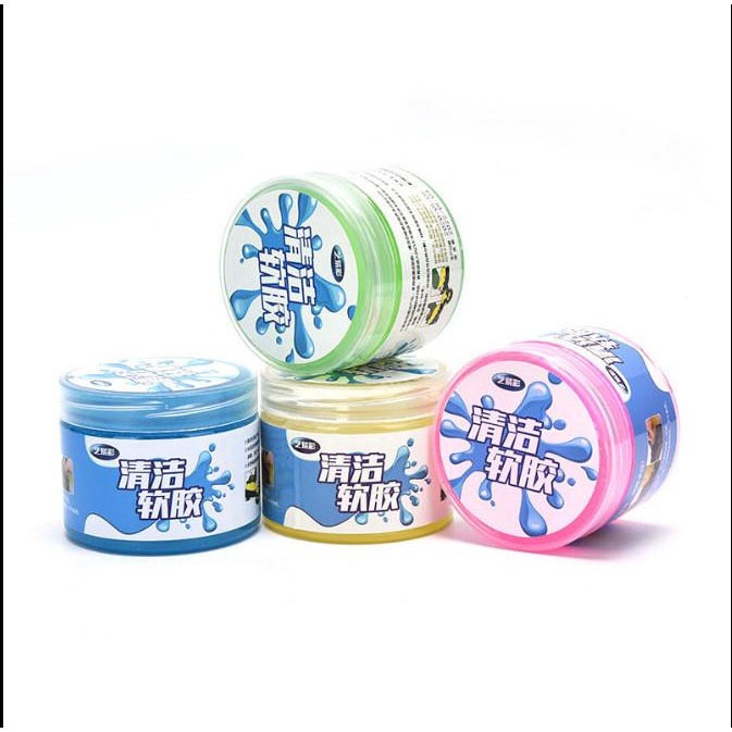 Gel silicon - bùn dẻo (chất nhờn phép thuật) dùng vệ sinh nội thất ô tô, bàn phím máy tính