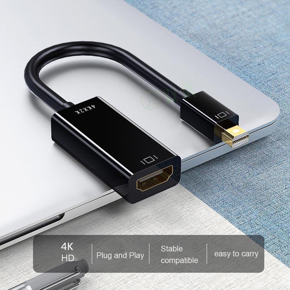 Cáp KếT NốI Mini DP Sang HDMI HD 4k 1080P TV / MáY ChiếU Cho Apple MacBook Air Pro