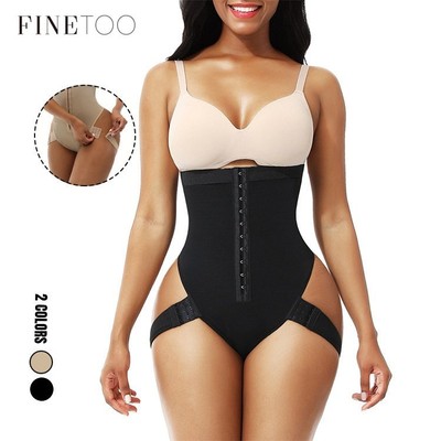 Finetoo Quần Lưng Cao Định Hình Eo Và Eo Thon Có Nút Cài Kích Thước Lớn Định Hình Cơ Thể
