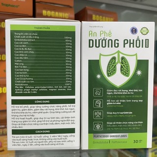 Viên uống An phế dưỡng phổi ( lọ 30 viên )
