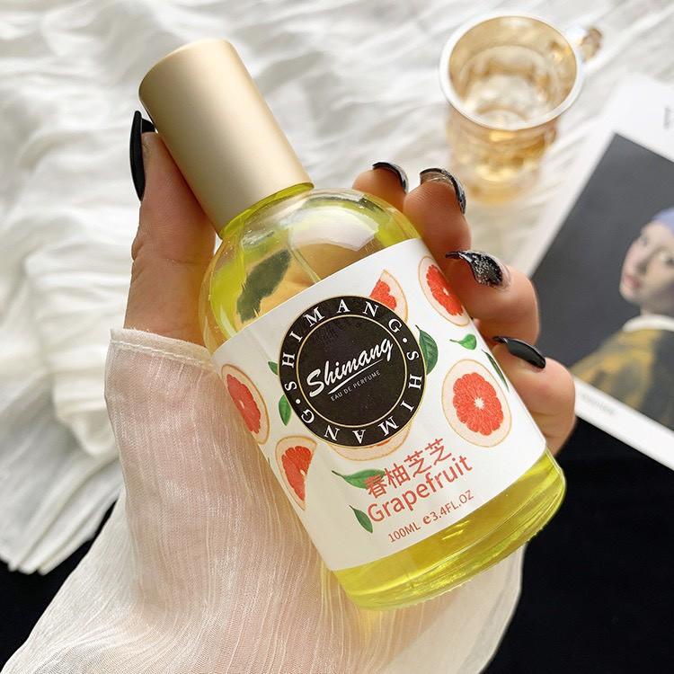 Nước Hoa Shimang Xịt Thơm Toàn Thân Hương Trái Cây Tự Nhiên Thơm Mát Ngọt Ngào 100ml