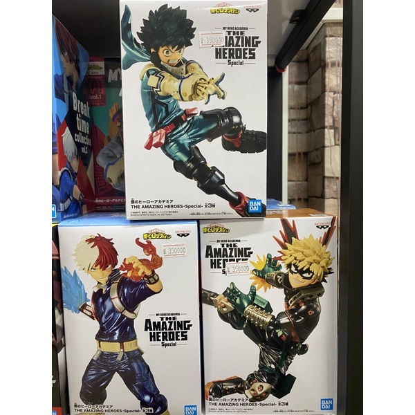 MÔ HÌNH MY HERO ACADEMIA CHÍNH HÃNG:THE AMAZING HEROES