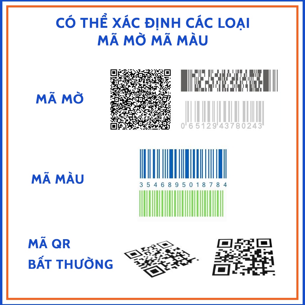 Máy quét mã vạch không dây, máy bắn mã vạch cầm tay Barcode 1D 2D chính hãng MINPRO - Bảo hành 1 năm
