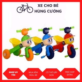 (MẪU MỚI) XE ĐẠP BA BÁNH GẤP GỌN