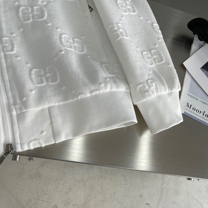 Áo nỉ hoodie dập vân nổi bản chuẩn , thời trang  nam nữ  hot mùa đông 2023 bản màu trắng