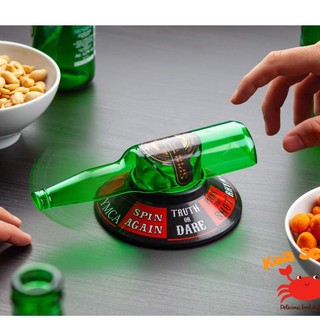 Quay chai may mắn - Đồ chơi ăn nhậu - Chai Quay tiệc tùng - Trò chơi quay chai cho những buộc tiệc