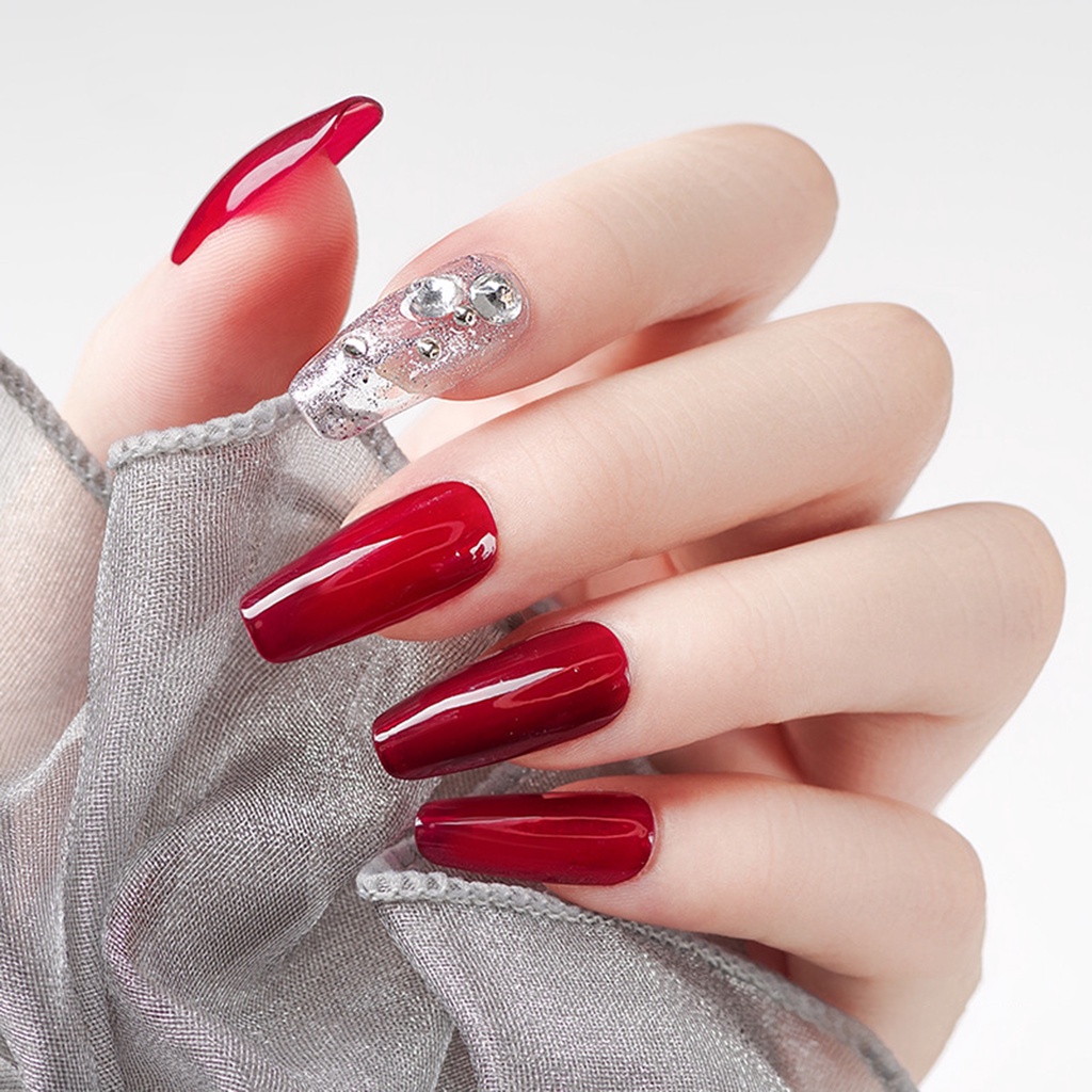 Hộp 1688 Hạt Đá 6 Ngăn Dùng Trang Trí Móng Tay / Kính DIY