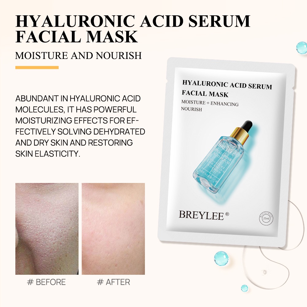 Set 3 mặt nạ BREYLEE chăm sóc da mặt hiệu quả 25ml