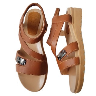 Giày Sandal Nữ Da Bò Thật BIGBEN Cao Cấp SDĐ67