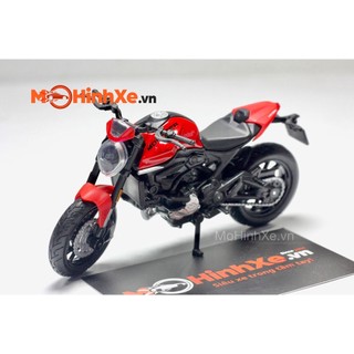Mô hình xe ducati monster+ 1:18 maisto