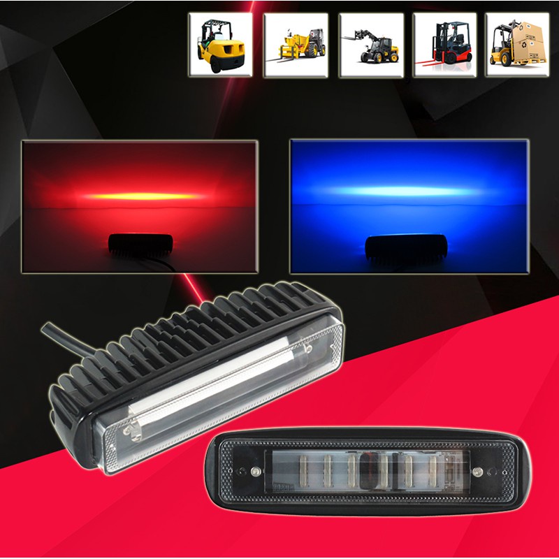 Đèn chiếu vạch xe nâng Led Đỏ hoặc Xanh 30W 12-80V Có Sẵn