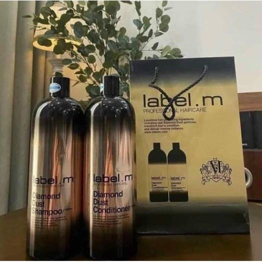 Dầu gội xả kim cương LABEL.M DIAMOND DUST 1000ML