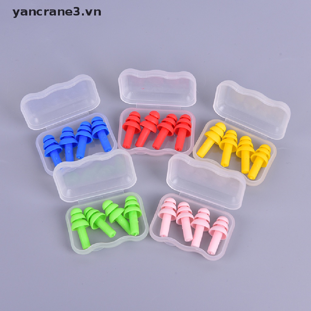 Set 2 Cặp Nút Bịt Tai Chống Ồn Giảm Tiếng Ồn Khi Ngủ Du Lịch yancrane3.vn