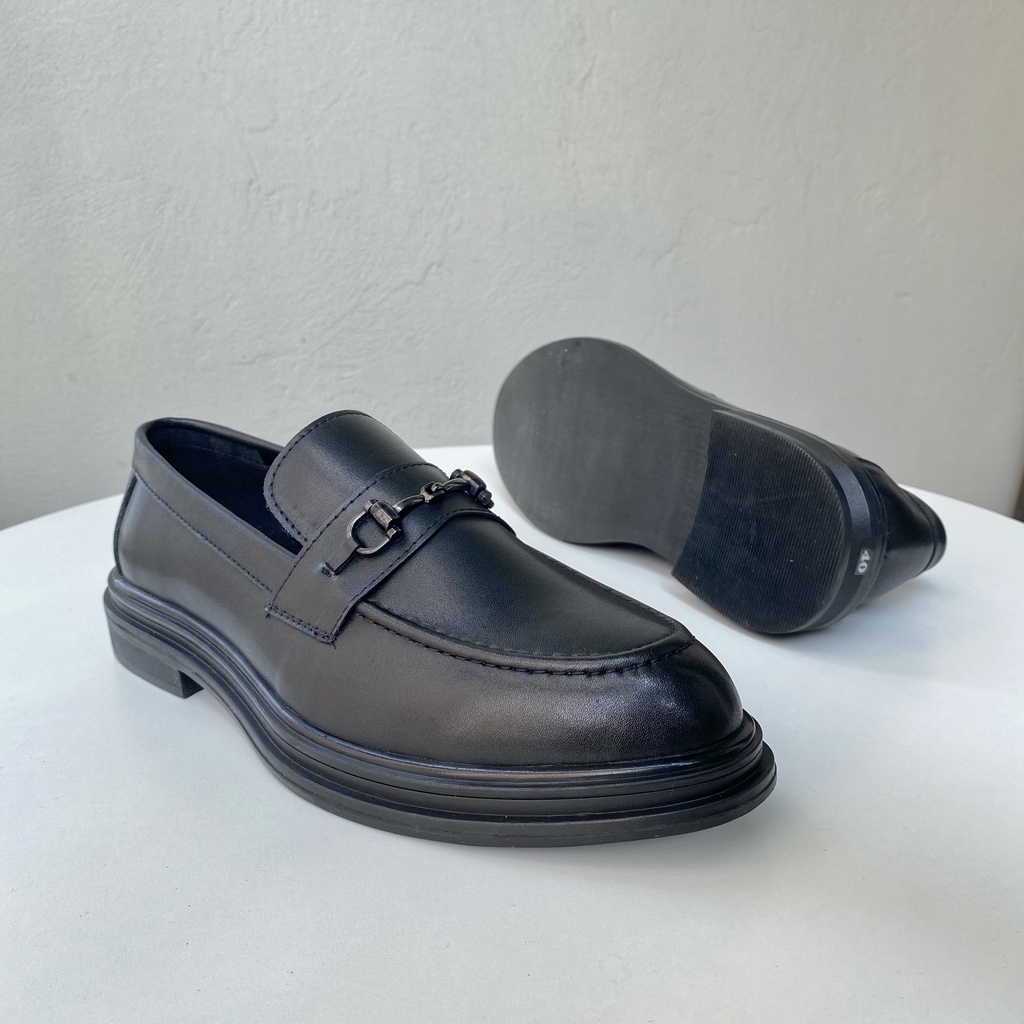 Giày Loafer Nam, Giày Lười Nam Da Bò Cao Cấp  AV-2208