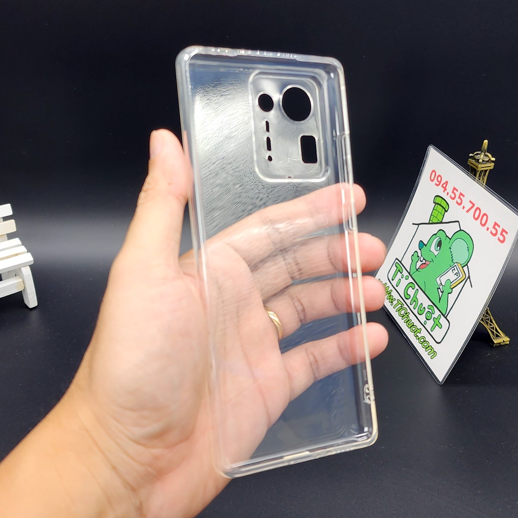 [Chính Hãng GOR-Ảnh Thật] Ốp lưng Xiaomi Mi MIX 4 Silicon Dẻo Trong Suốt