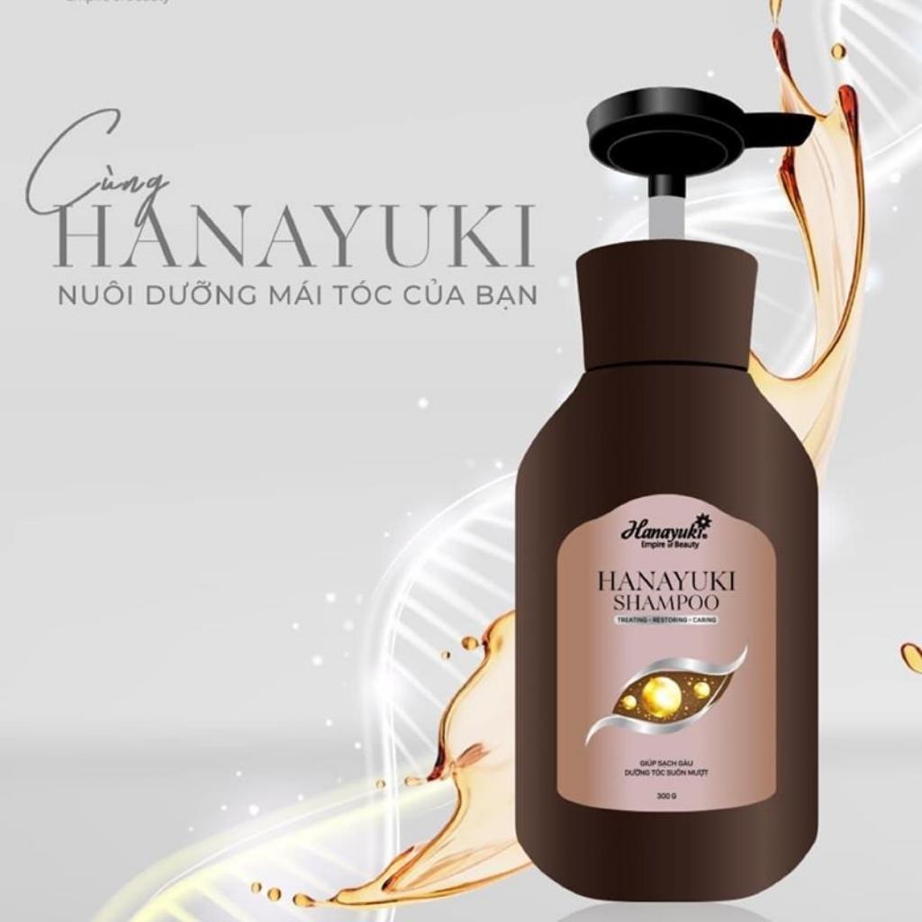 Dầu Gội Hanayuki Shampoo Ngăn Ngừa Rụng Tóc Kích Thích Mọc Tóc Hanayuki Chính Hãng