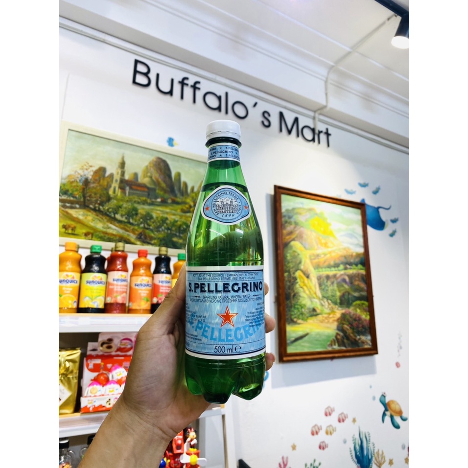 Nước khoáng có ga S.pellegrino- 500ml