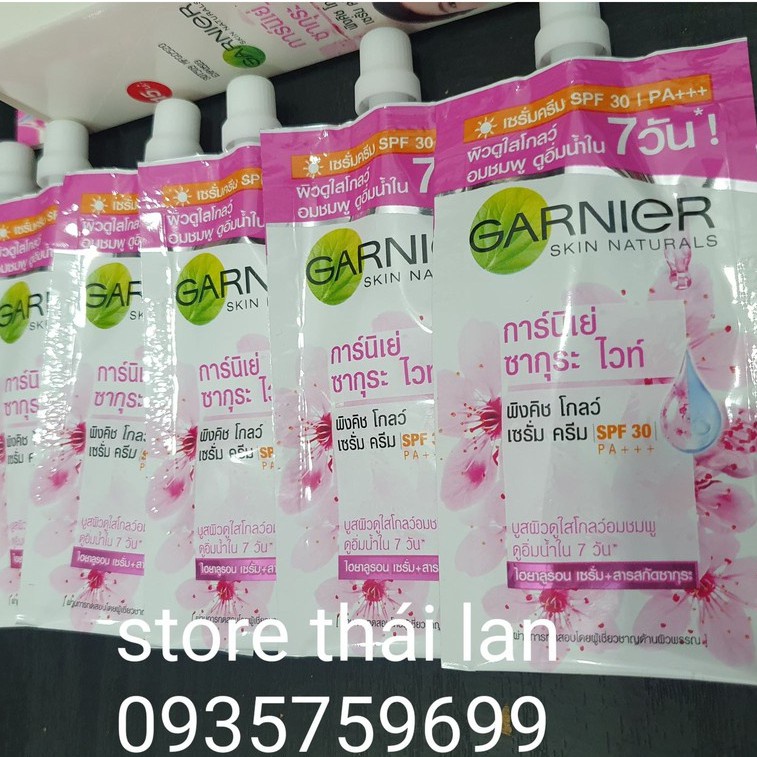 1 gói kem dưỡng garnier thái lan