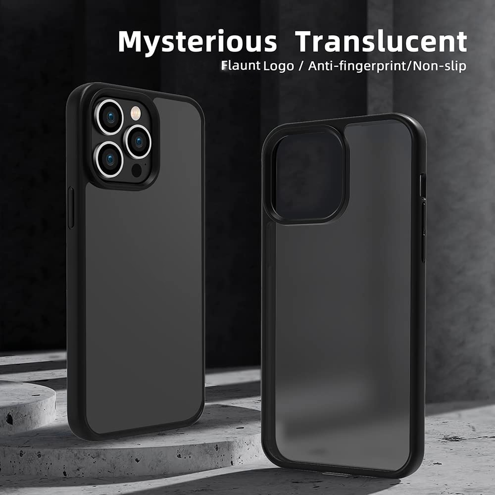 Ốp lưng nhám chống sốc viền silicon cho iPhone 14 Pro / 14 Pro Max hiệu X-Level Frosted Sand Case - hàng nhập khẩu