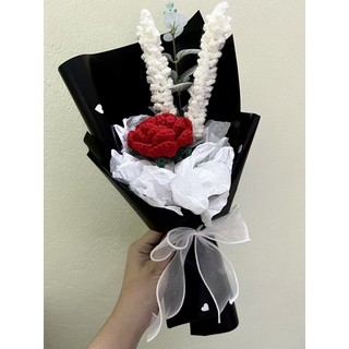 Hoa Hồng làm từ len-Hoa hồng handmade