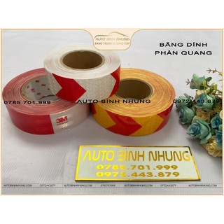 Băng dính phản quang cảnh báo an toàn ô tô bán theo mét