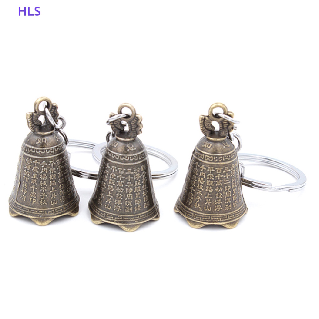 [HLS] Chuông Phong Thủy Phật Cầu Nguyện Trung Hoa Mini Cổ Điển Cầu Nguyện