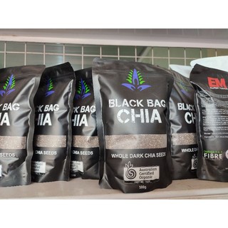 Hạt chia đen nhập khẩu từ úc- black bag chia- gói 500gr