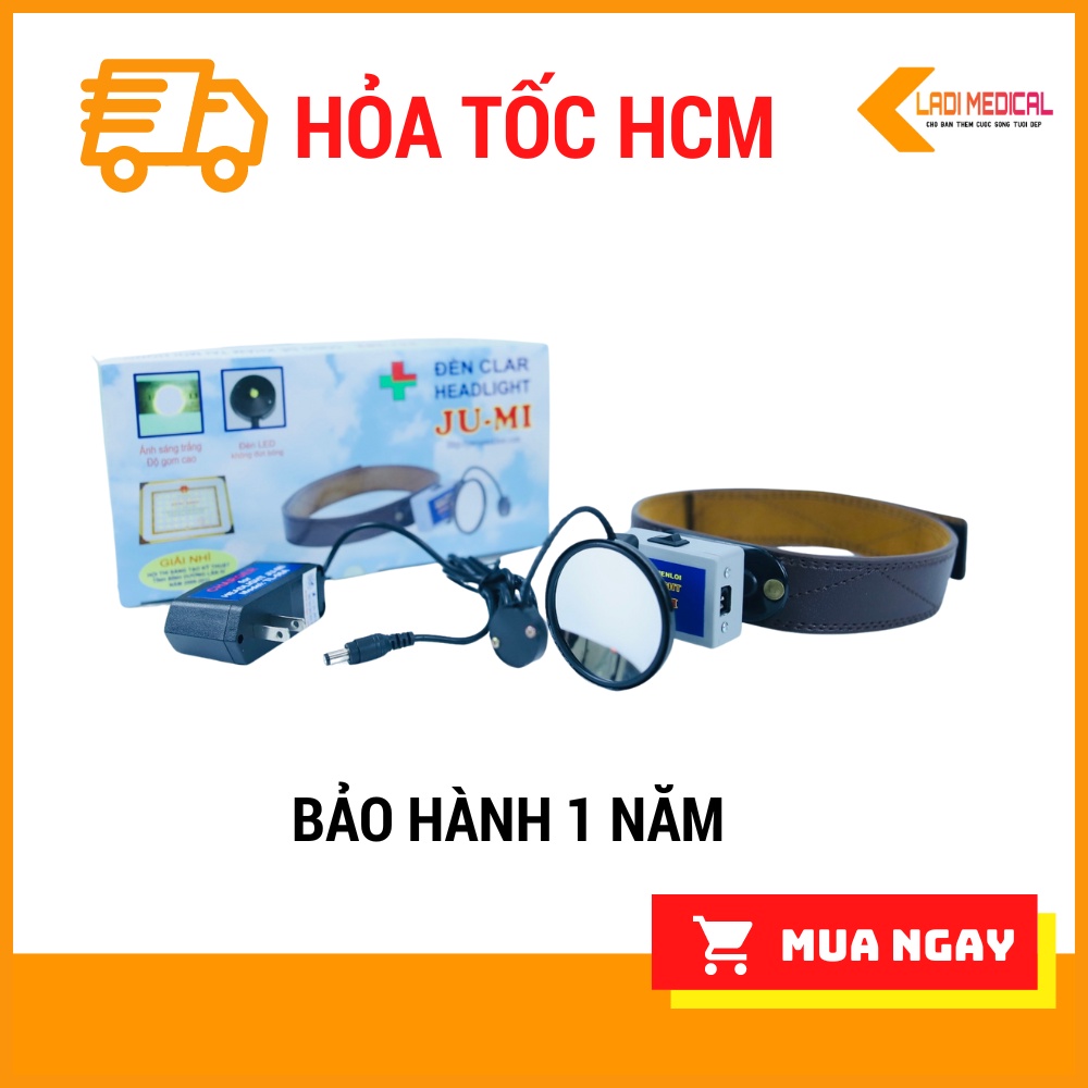 Đèn Soi Tai,Mũi,Họng Clar Ju-Mi