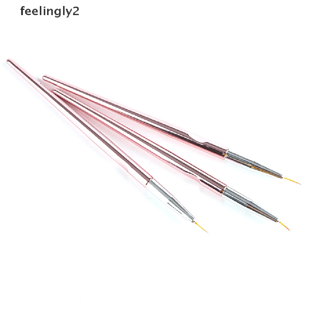 Set 3 Bút Vẽ Móng Nghệ Thuật Đẹp Mắt Tiện Dụng