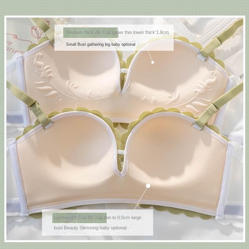 Áo Lót Nâng Ngực Không Trượt Không Lộ Viền May Thời Trang