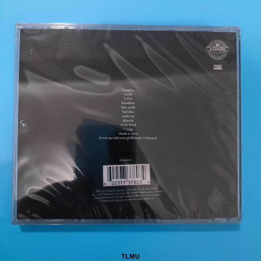 Đĩa cd album Ca Nhạc Cao Cấp Của ariana grande 2019 tl61