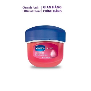 Son dưỡng môi Vaseline lip Therapy 7g giúp môi căng mọng, dưỡng ẩm, hồng hào tự nhiên