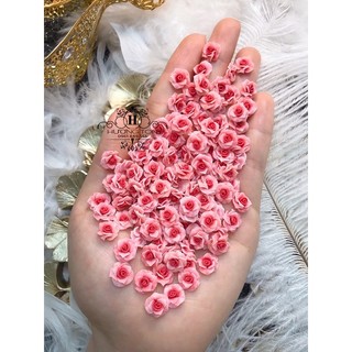 hoa hồng pháp size nhỏ, hoa bột nail