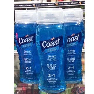 Sữa tắm gội Coast body wash 530ml
