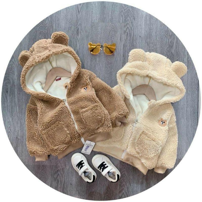 ÁO KHOÁC LÔNG CỪU CHO BÉ TRAI VÀ BÉ GÁI