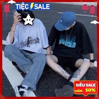 Áo thun nam nữ Unisex Basic Form Rộng Cotton Oversize tay lỡ