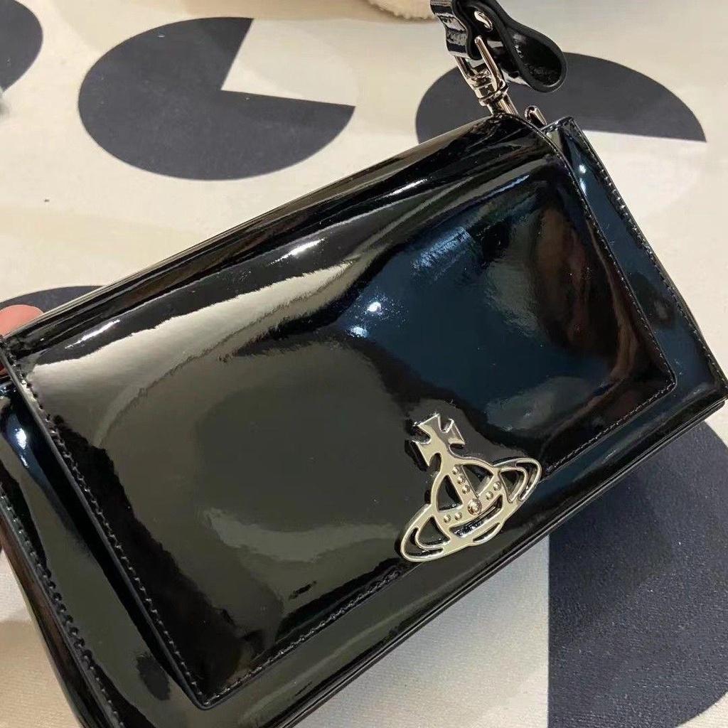 Túi Xách Da Bóng Dáng Vuông Nhỏ Thời Trang Cao Cấp