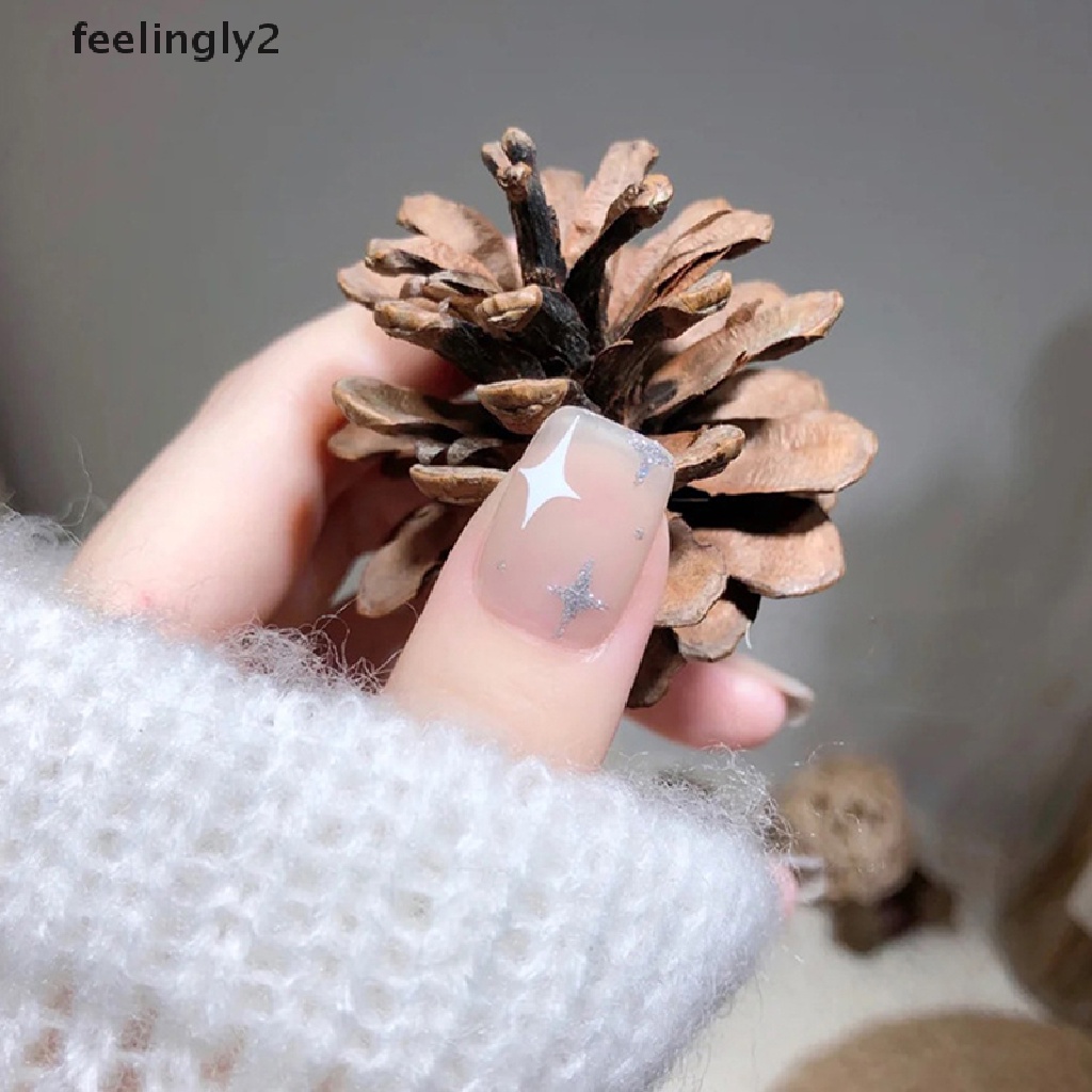 1 Miếng Dán Trang Trí Móng Tay Hình Đám Mây Trắng Siêu Mỏng