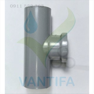 Tê uPVC 27mm ren trong 1/2" (21mm)