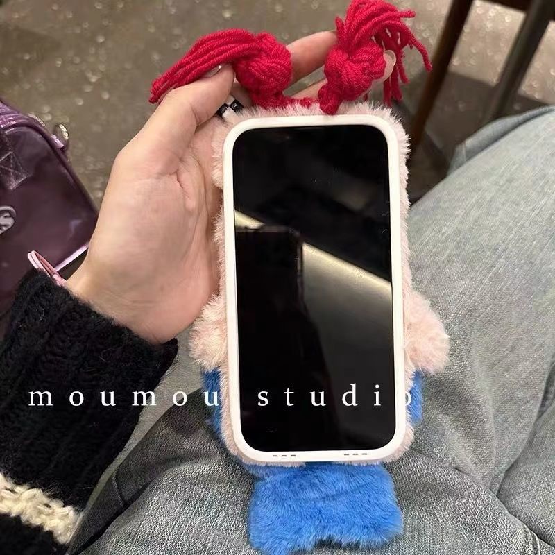 Ốp Điện Thoại Mềm Hình Nàng Tiên Cá Nhồi Bông Cho iPhone 14 12 11 13 Pro Max 7 8 Plus 6s Pro max xr xs max