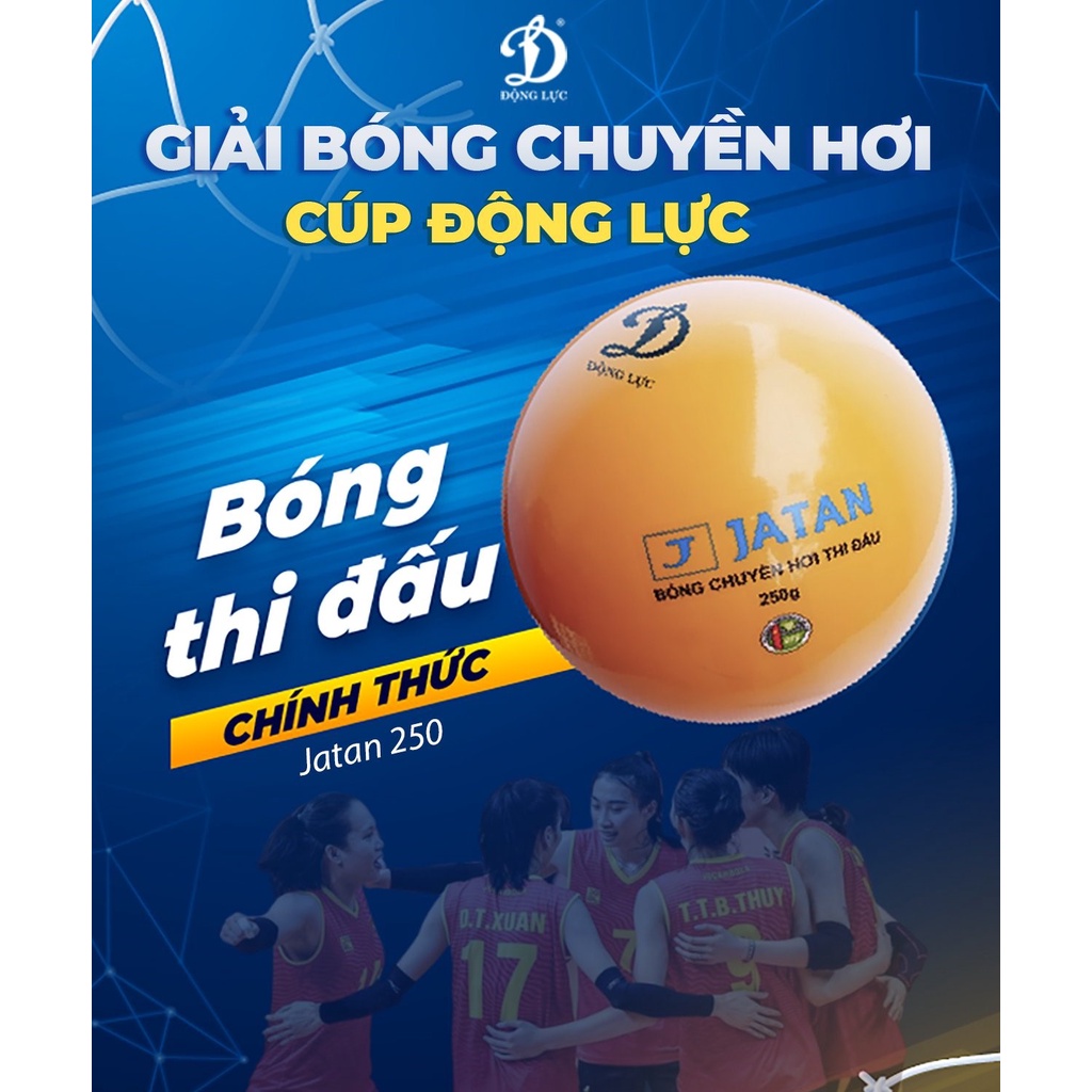 Bóng chuyền hơi Động Lực Jatan 250g