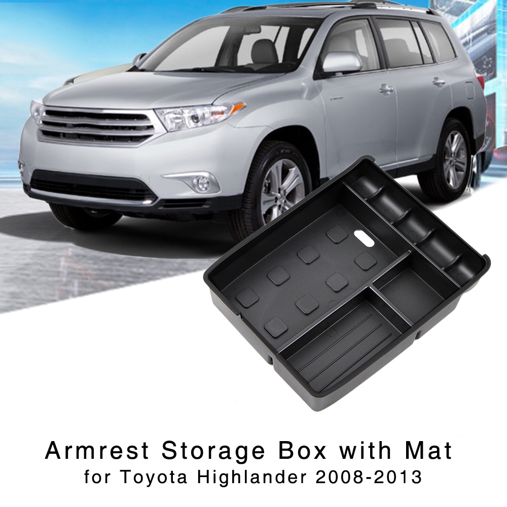 Khay Đựng Đồ Gắn Chỗ Gác Tay Xe Hơi Toyota Highlander 2008 2009 2010 2011 2012 2013