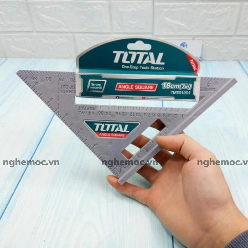 Thước ê ke tam giác Total TMT61201 (Hàng chính hãng )