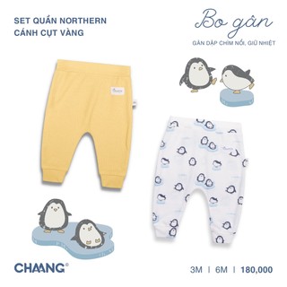 [ CHAANG NORTHERN ] Set 2 quần dài cho bé sơ sinh AW22