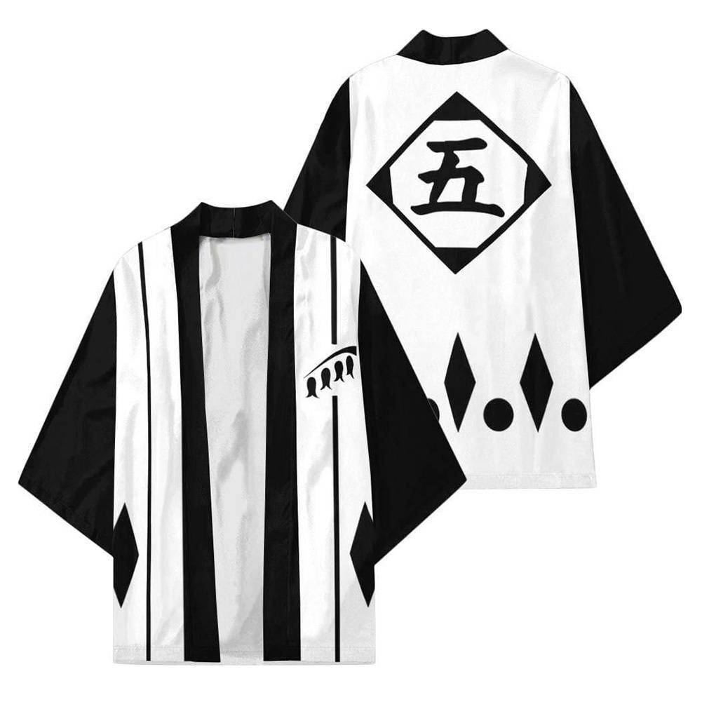 Áo Khoác Kimono Tay Dài In Họa Tiết 3D HT1 BLEACH TH1