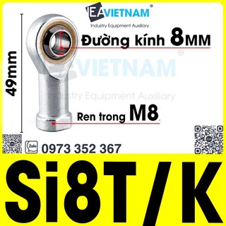 Vòng bi mắt trâu m8 8mm si 8 tk