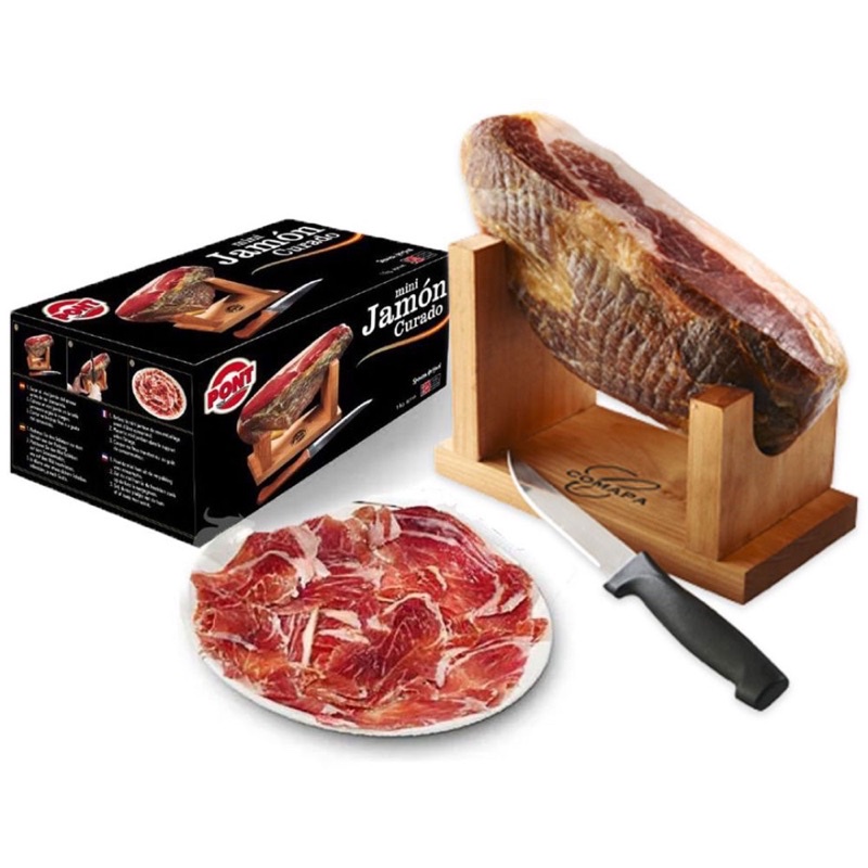 🇩🇪ĐÙI HEO MUỐI Mini Pont Jamon Curado 1kg ĐẶC SẢN TÂY BAN NHA mua tại siêu thị Đức🇩🇪đủ bill